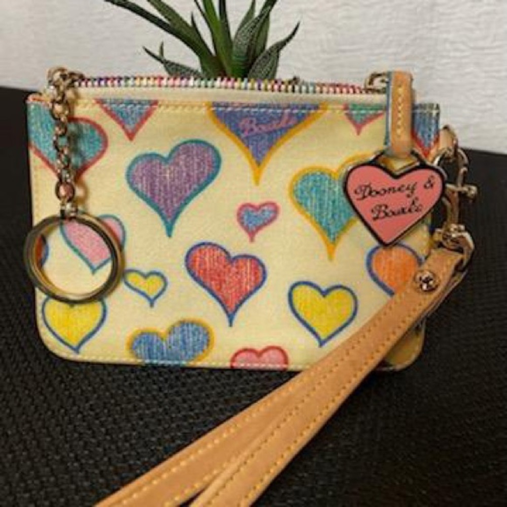 Dooney & Bourke Change Purse with Strap / Keychain